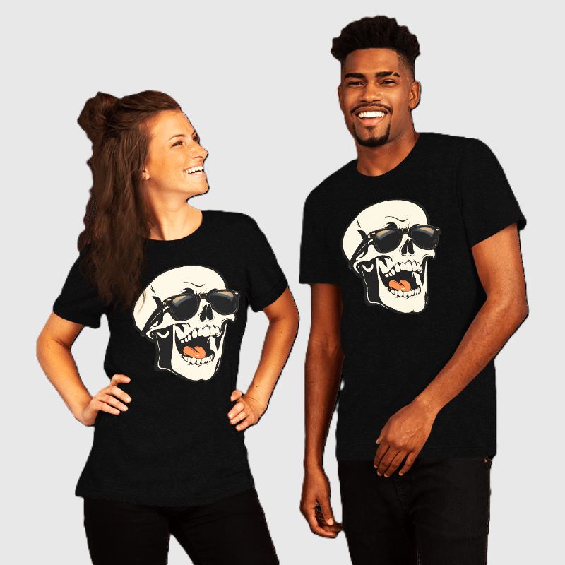 The Bad Boy — Cool Skull Graphic T-Shirt