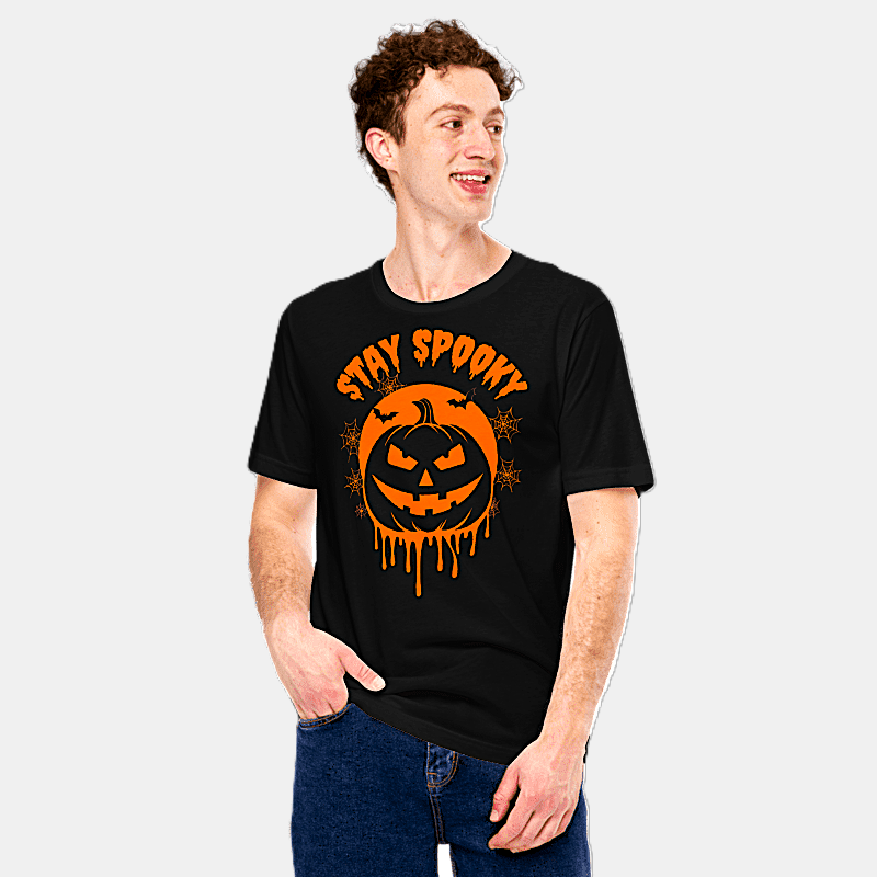 Stay Spooky Moon Halloween Unisex T-Shirt