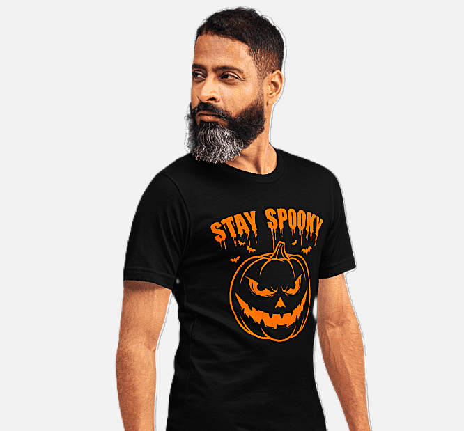 Spooky Grin Halloween Unisex T-Shirt