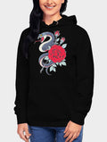 Venom Rose Premium Gothic Hoodie