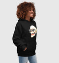 The Show-Off — Skull Sunglasses Graphic Hoodie